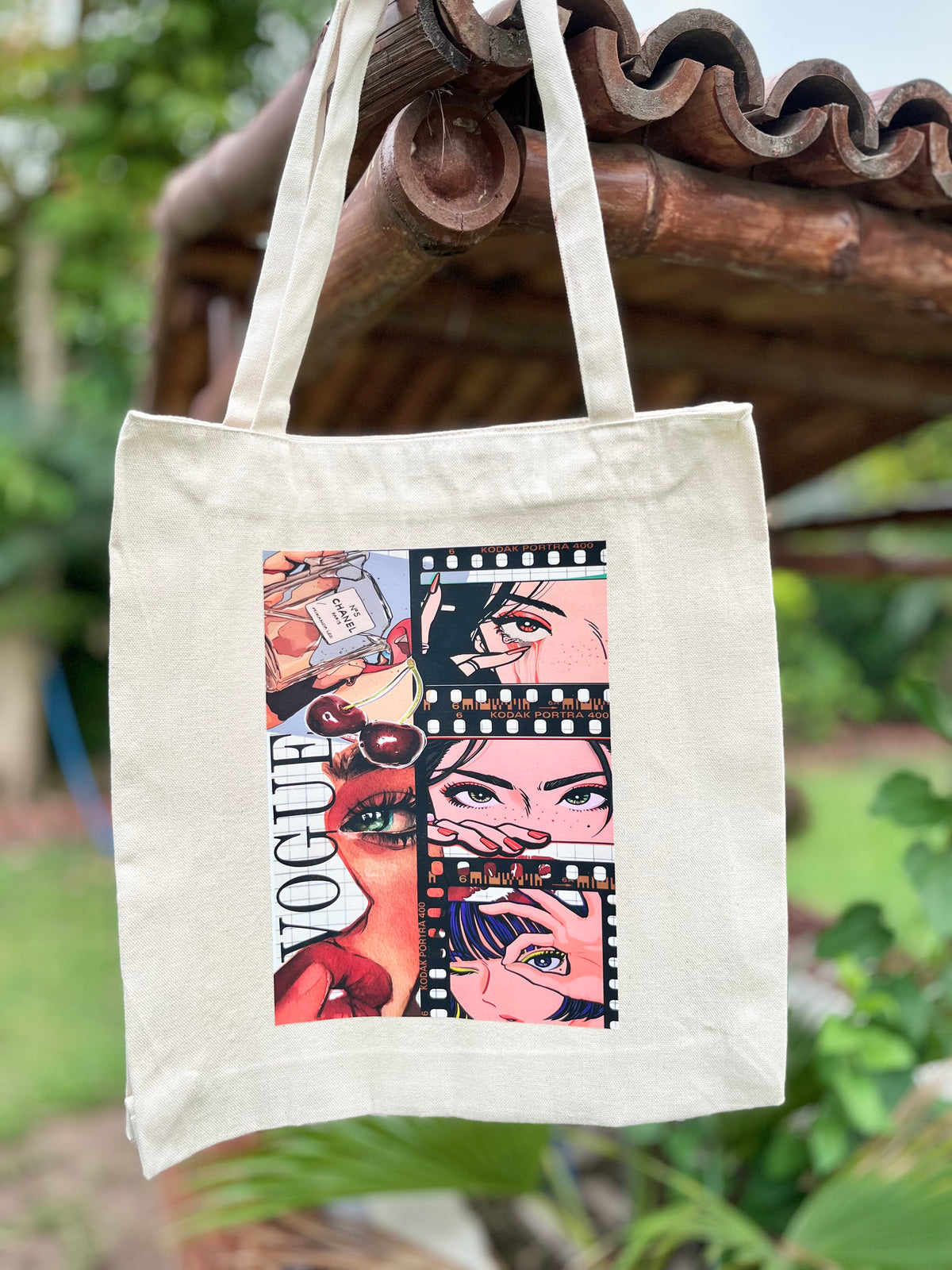 Canvella Muse Tote | Editorial Aesthetic Canvas Tote Bag