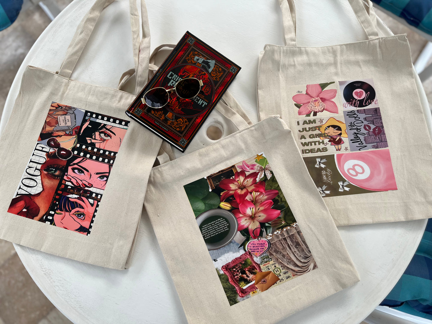 Daydream Tote | Girlhood Aesthetic Canvas Tote Bag by Canvella