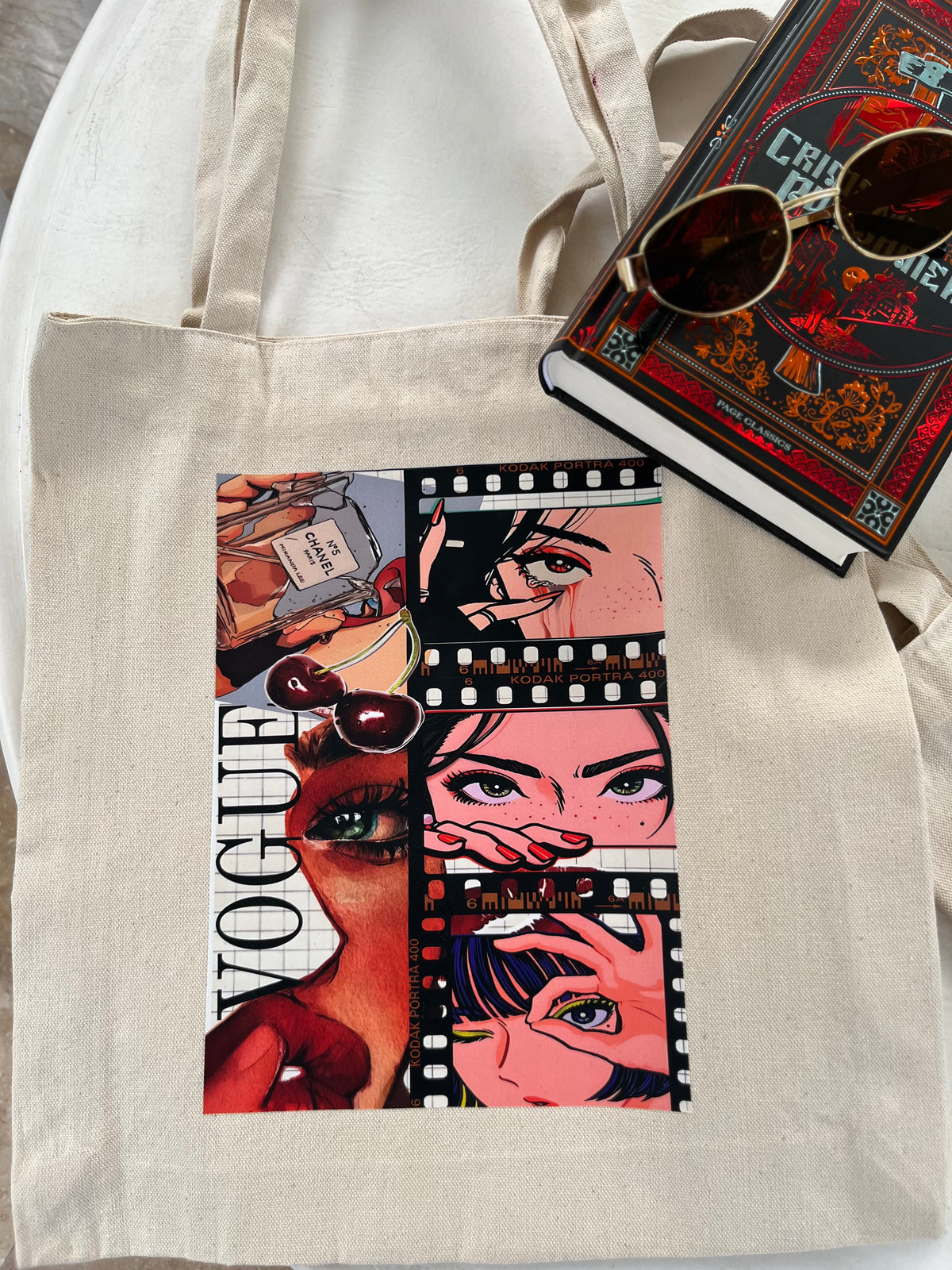 Canvella Muse Tote | Editorial Aesthetic Canvas Tote Bag